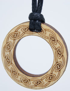 Round Celtic Pendant by Monson Irish Jewelry