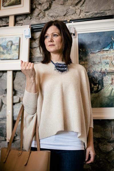 The Oversize Pullover by Janet Byrne Knitwear