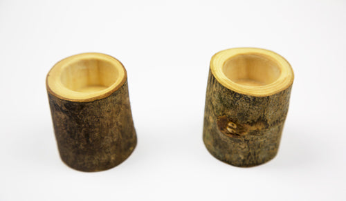 Ash Egg Cups Set of 2 by Dernacoo Crafts