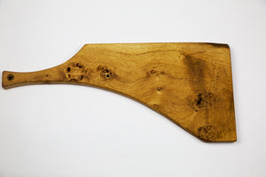 Burr Oak Chopping Board by Dernacoo Crafts