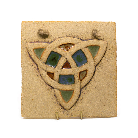 Hanging Trinity Plaque by Michelle Butler Ceramics
