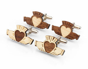 Claddagh Cufflinks by Monson Irish Jewelry