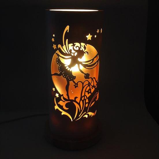 Handcrafted Flower Fairy Night Light (Color Changing Option) by Tique Lights