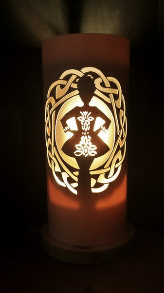 Handcrafted Irish Dancer Light (Color Changing Option) by Tique Lights