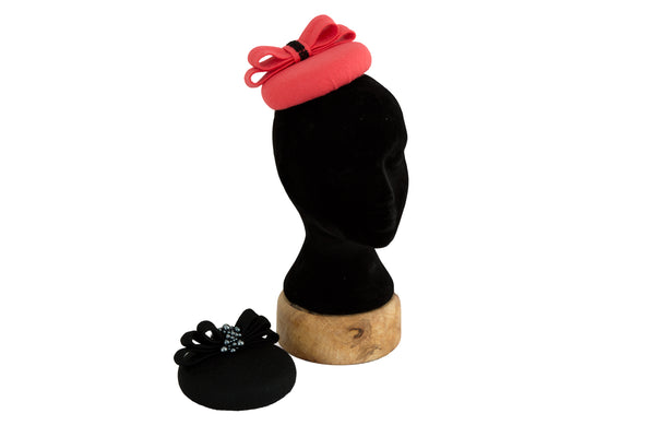 Audrey - Wedding Hat Fascinator by Anita McKenna Designs