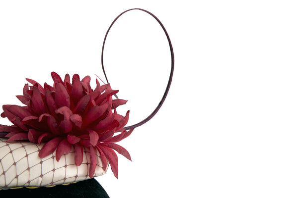 Fifi - Wedding Hat Fascinator by Anita McKenna Designs