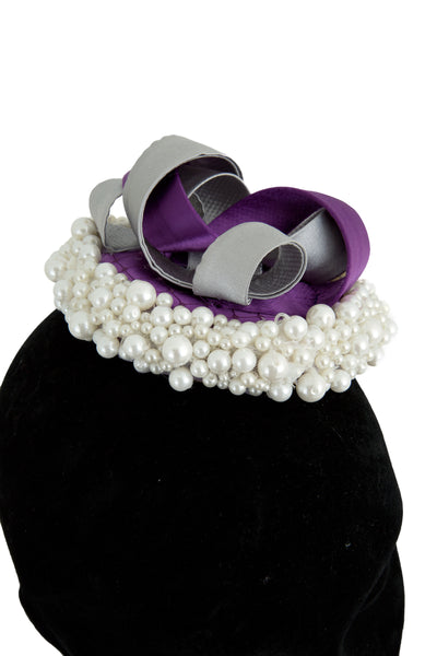 Caitlin - Wedding Hat Fascinator by Anita McKenna Designs