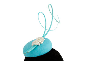Polly - Wedding Hat Fascinator by Anita McKenna Designs