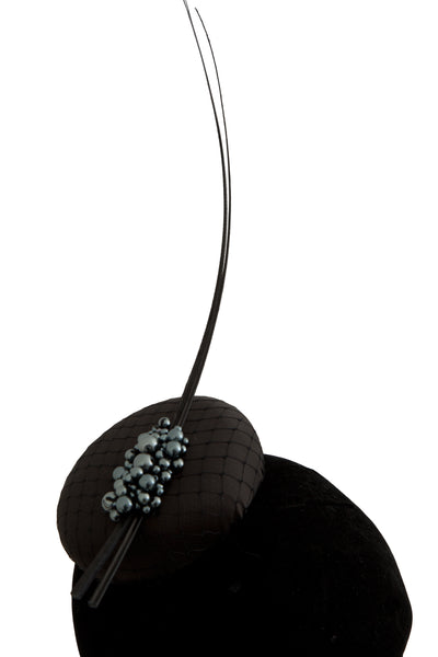 Polly - Wedding Hat Fascinator by Anita McKenna Designs
