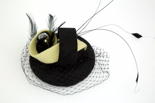 Rebekah - Wedding Hat Fascinator by Anita McKenna Designs