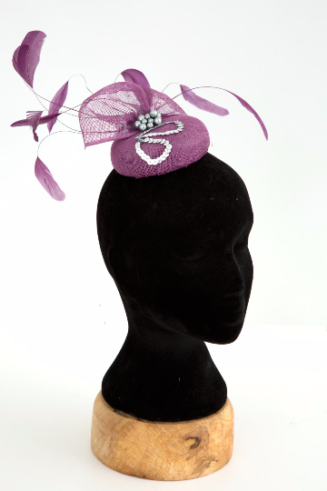 Sophie - Wedding Hat Fascinator by Anita McKenna Designs