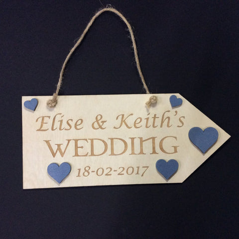 Wedding Sign by Monson Irish Jewelry