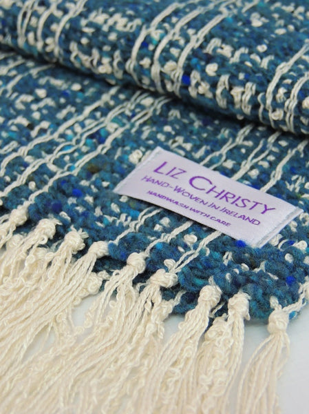 Renaissance Lace Wrap – Teal by Liz Christy